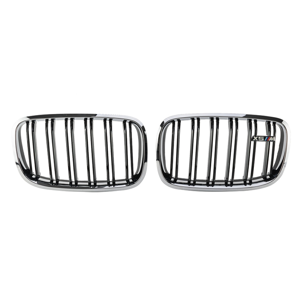Решітки радіатора (ніздрі) BMW X5 E70/X6 E71 (2007-2013) у стилі M-Performance