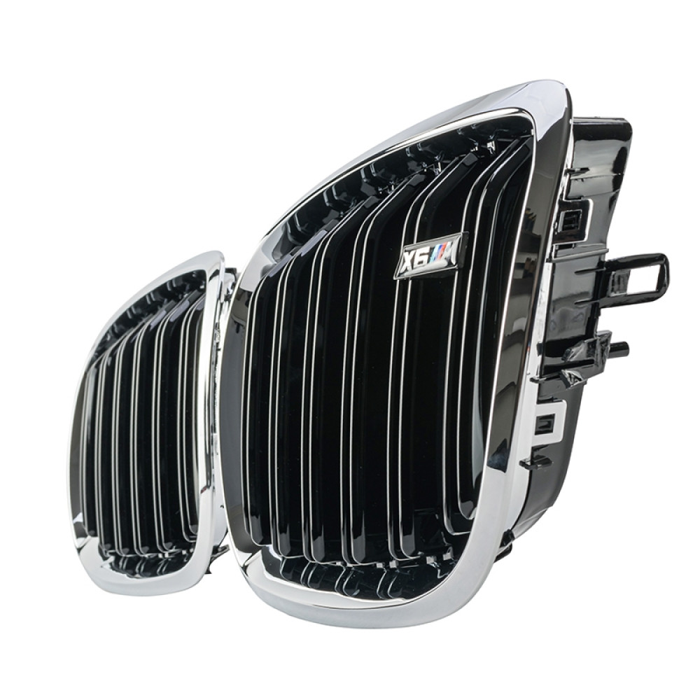 Решетки радиатора (ноздри) BMW X5 E70/X6 E71 (2007-2013) в стиле M-Performance