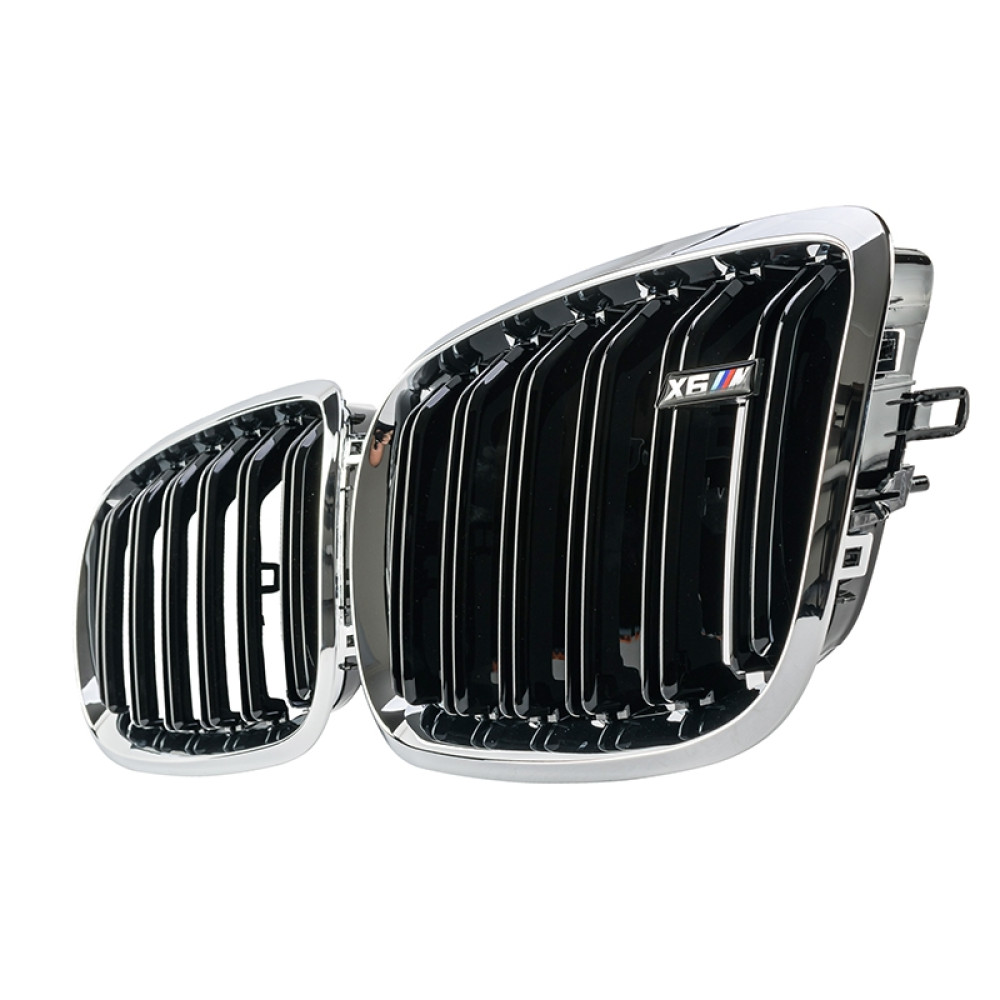 Решетки радиатора (ноздри) BMW X5 E70/X6 E71 (2007-2013) в стиле M-Performance