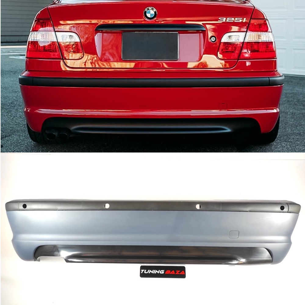 Бампер задній BMW 3 E46 седан M-tech
