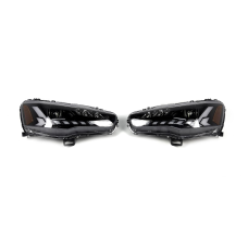 Передние led фары Mitsubishi Lancer X Корпус (черный глянец)