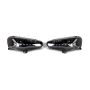 Передние led фары Mitsubishi Lancer X Корпус (черный глянец)
