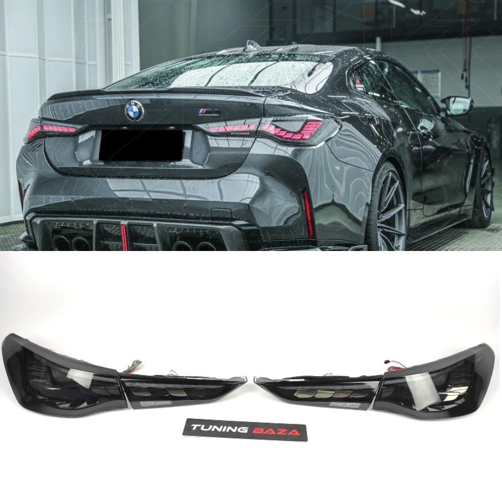 Задние фонари BMW Series 4 G22 GTS Shadow Line Style