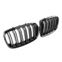 Решетки радиатора (ноздри) BMW X5 E70/X6 E71 (2007-2013) в стиле М (Gloss Black)