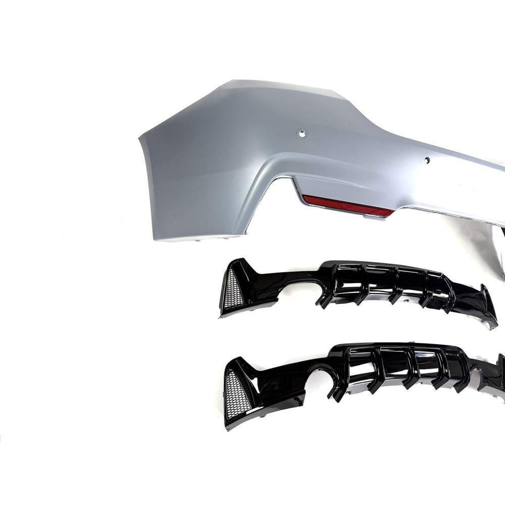Бампер задний BMW 4-Series F32/F33 (2014-2020) в стиле M-Performance под PDC