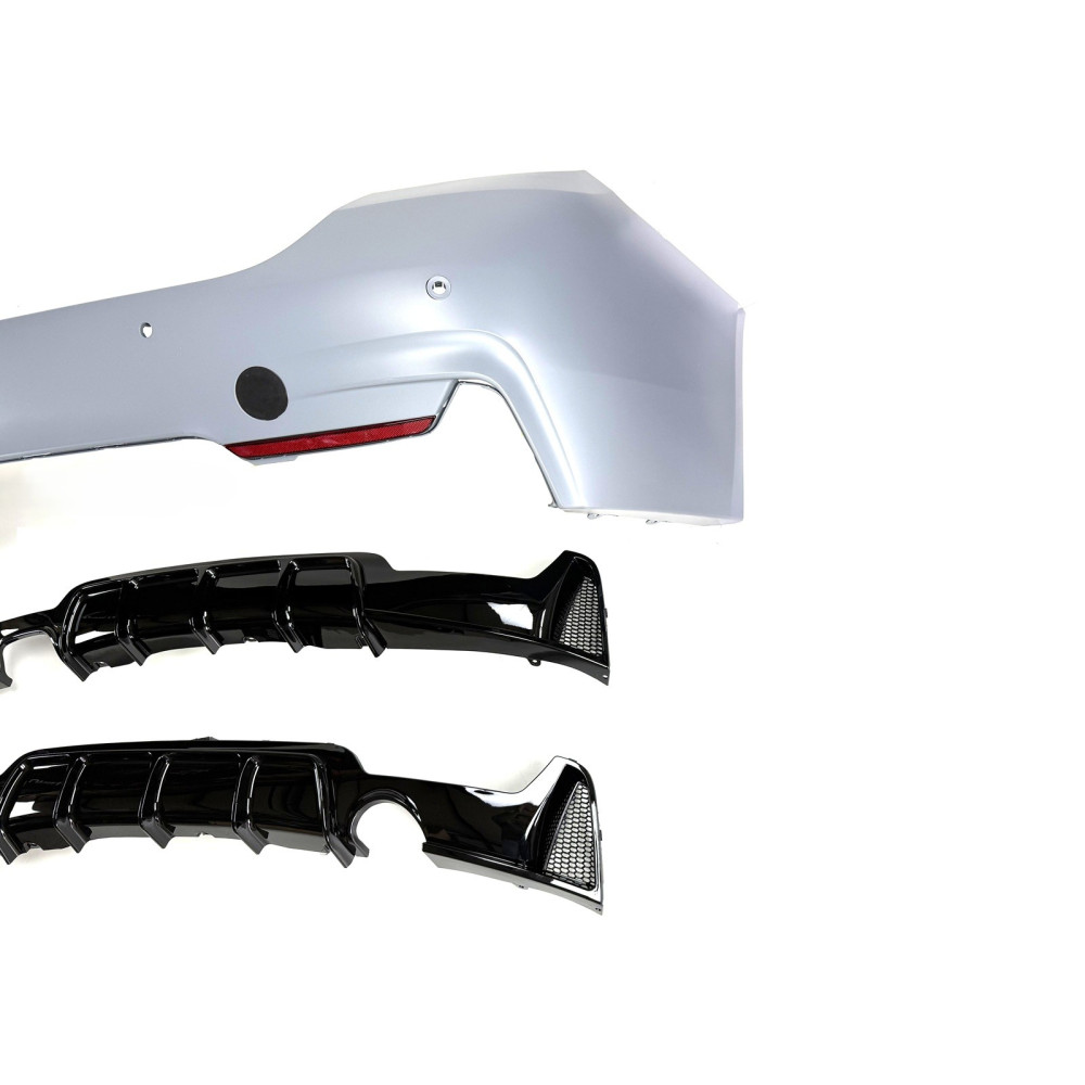 Бампер задний BMW 4-Series F32/F33 (2014-2020) в стиле M-Performance под PDC