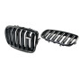 Решетки радиатора (ноздри) BMW X5 E70/X6 E71 (2007-2013) в стиле М (Gloss Black)