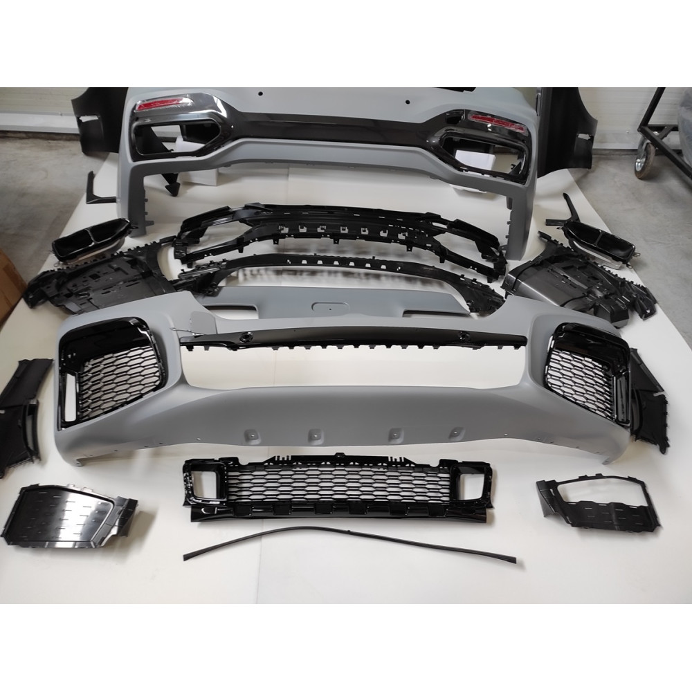 Комплект обвеса рестайлинг и оптика на BMW 7 G11 G12