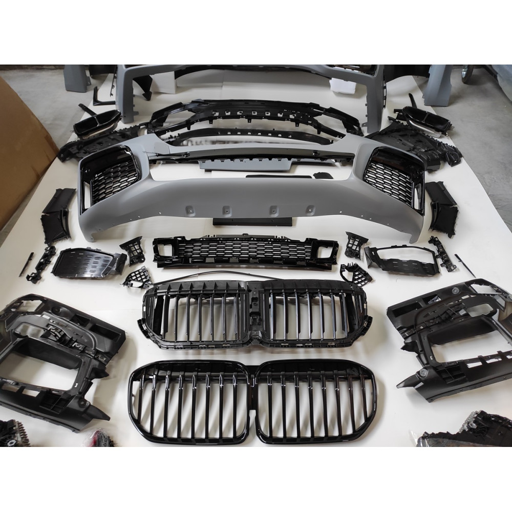 Комплект обвеса рестайлинг и оптика на BMW 7 G11 G12