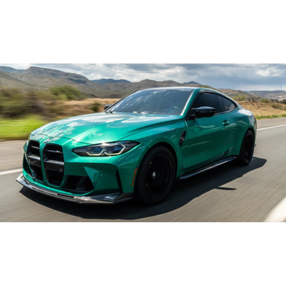 Карбоновый сплиттер переднего бампера BMW M3 G80 M4 G82
