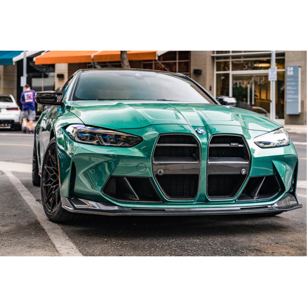 Карбоновый сплиттер переднего бампера BMW M3 G80 M4 G82