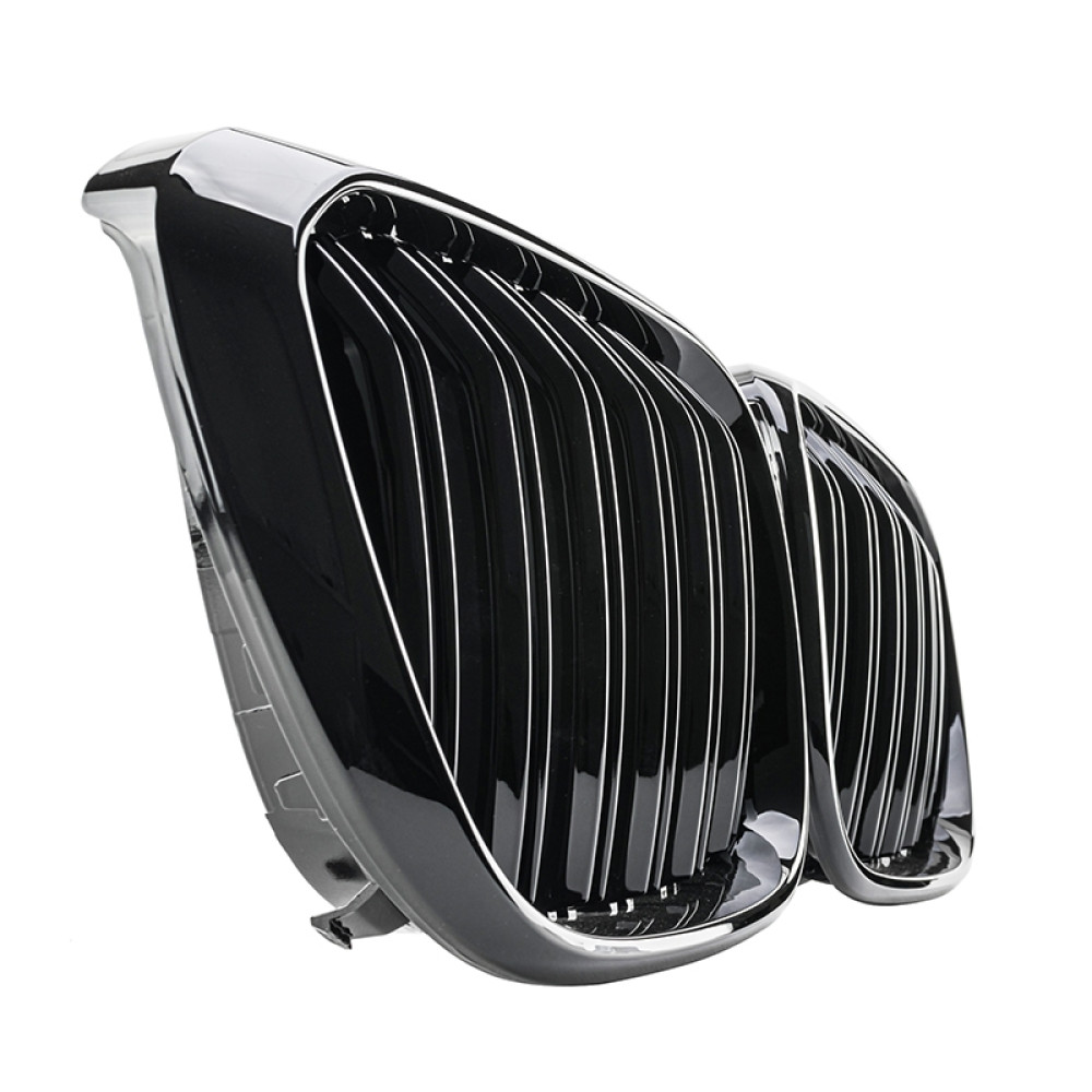 Решетка радиатора (ноздри) BMW X3 G01/ X4 G02 (2017-2022) в стиле M-Look (Gloss Black)