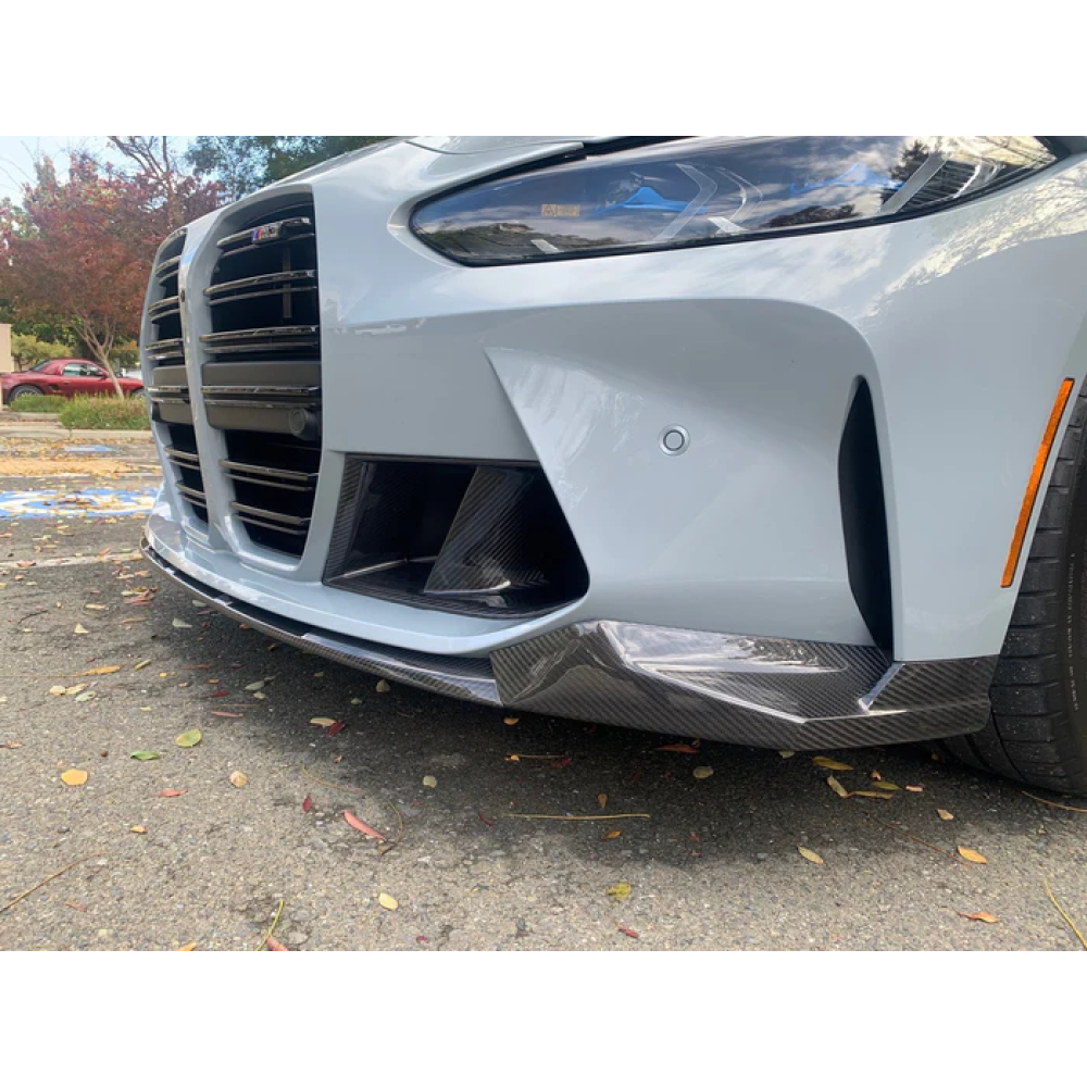 Карбоновий спліттер переднього бампера MP Style BMW M3 G80 M4 G82