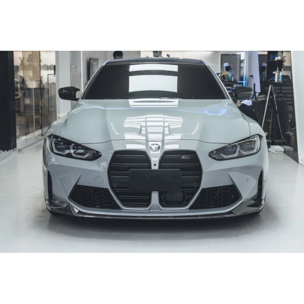 Карбоновий спліттер переднього бампера MP Style BMW M3 G80 M4 G82