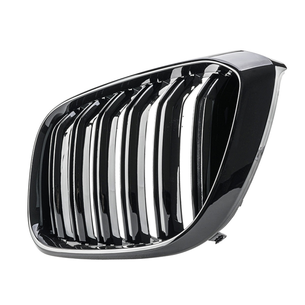 Решетка радиатора (ноздри) BMW X3 G01/ X4 G02 (2017-2022) в стиле M-Look (Gloss Black)