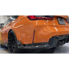 Бічні накладки на задній бампер BMW M3 G80