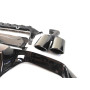 Диффузор заднего бампера BMW X4 G02 LCI MP Style Black