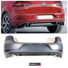 Бампер задний Volkswagen Golf 7 5G (2012-2017) в стиле 7.5 GTI