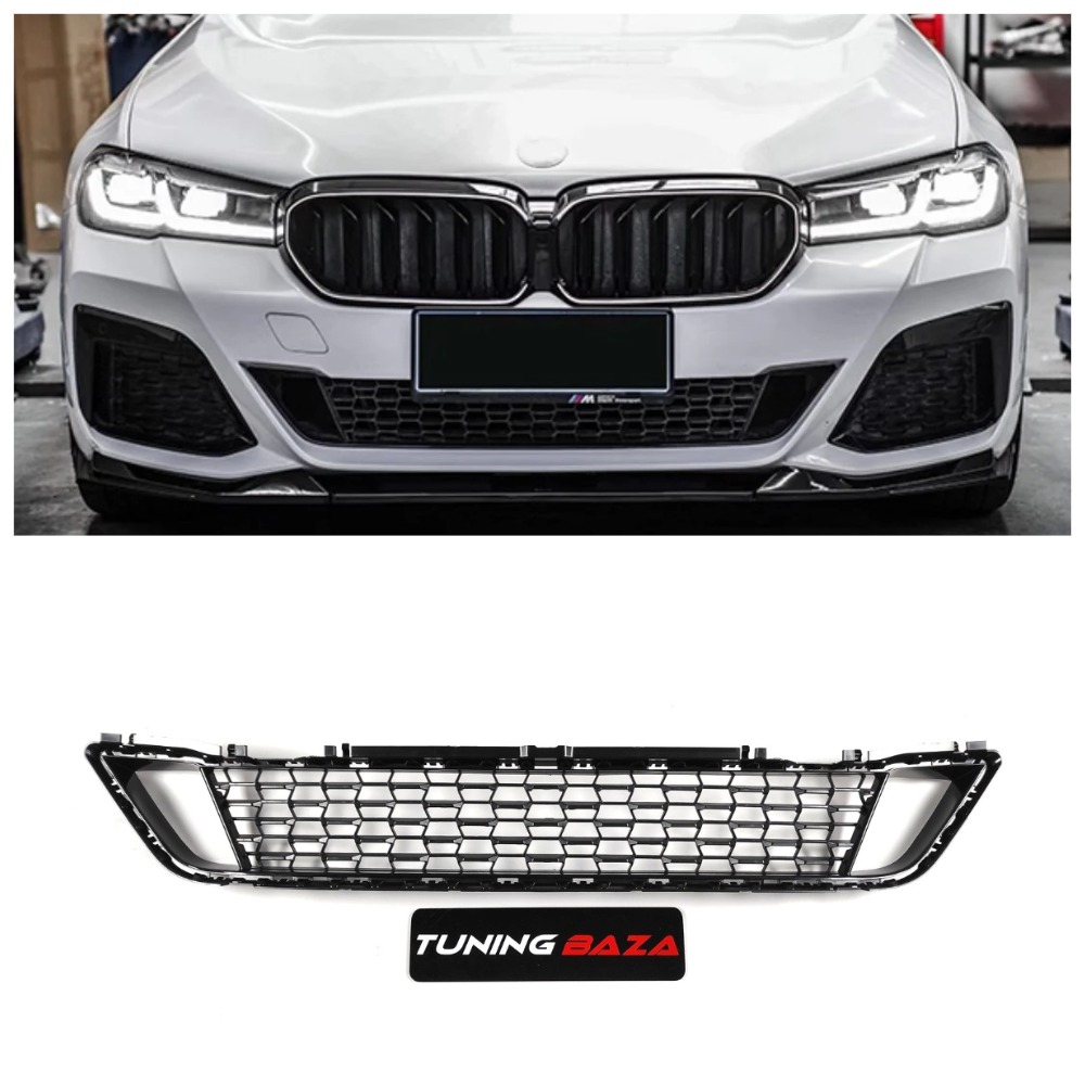 Решетка переднего бампера BMW 5-Series G30/G31 (2020-2024) в стиле M-Package