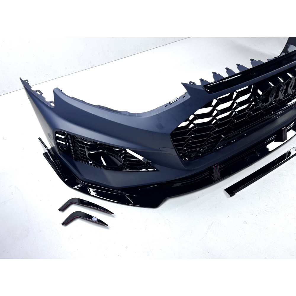 Сплитер (губа) Audi A4 B9 (2019+) под RS бампер