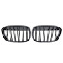 Решітки радіатора (ніздрі) BMW X1 F48 M Style Gloss Black