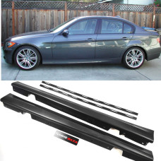 Внешние накладки на пороги BMW 3-Series E90 (2004-2012) в стиле M-Package