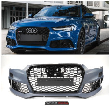 Бампер передний Audi A6 C7 (2014-2018) в стиле RS6