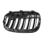 Решітки радіатора (ніздрі) BMW X1 F48 M Style Gloss Black