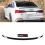 Спойлер крышки багажника Audi A6 C8 (2018-2024) в стиле S-Line