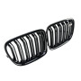 Решетки радиатора (ноздри) BMW X1 E84 M Style Gloss Black