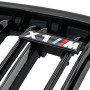 Решетки радиатора (ноздри) BMW X1 E84 M Style Gloss Black