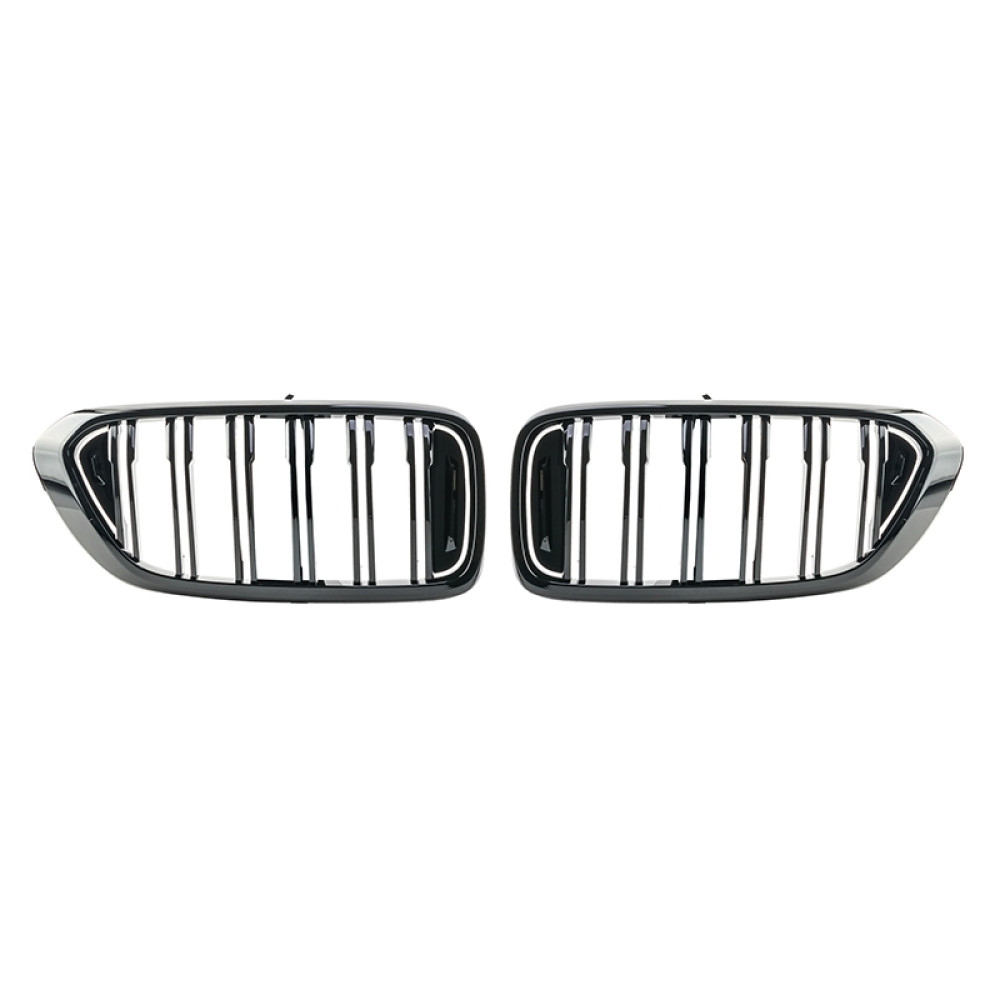 Решітка радіатора (ніздрі) BMW GT 6 G32 чорний глянець