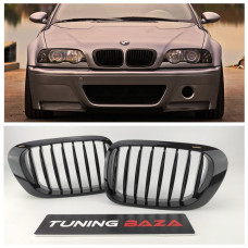 Решетка радиатора (ноздри) BMW 3-Series E46 (1999-2003) в стиле M3
