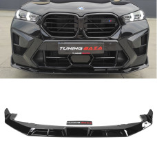Накладка (губа) на передній бампер BMW X5M F95 X6M F96 LCI
