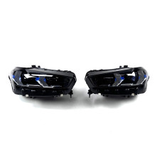 Фары Full LED LCI 2023рестайлинг взамен дорестайлинговых BMW X5 G05 X6 G06 2018-2022  с заменой бампера на 2023+