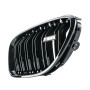 Решетка радиатора (ноздри) BMW 6-Series F06/F12/F13 (2011-2018) в стиле M6 (Gloss Black)