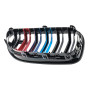 Решітка радіатора (ніздрі) BMW 6-Series F06/F12/F13 (2011-2018) у стилі M6 (Tri-Color)