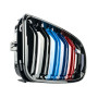 Решітка радіатора (ніздрі) BMW 6-Series F06/F12/F13 (2011-2018) у стилі M6 (Tri-Color)