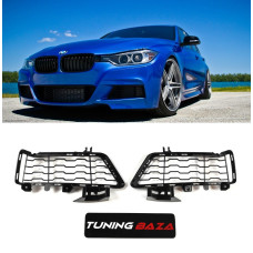 Решітки бампера без отвору ПТФ Bmw F30 F31 М-пакет