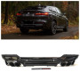Диффузор заднего бампера BMW X4 G02 F98 Style Black
