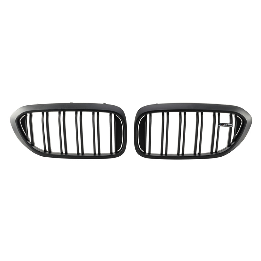Решетка радиатора (ноздри) BMW 5-Series G30/G31 (2016-2020) в стиле M5 (Matte)