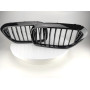 Решетки радиатора (ноздри) BMW 5 G30-G31 М5 Style Gloss Black 1 BAR