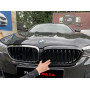 Решетки радиатора (ноздри) BMW 5 G30-G31 М5 Style Gloss Black 1 BAR