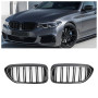Решетка радиатора (ноздри) BMW 5-Series G30/G31 (2016-2020) в стиле M5 (Gloss Black)