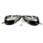 Хромированные насадки глушителя для BMW X5 (G05), X6 (G06), X7 (G07)