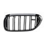 Решетка радиатора (ноздри) BMW 5-Series G30/G31 (2016-2020) в стиле M5 (Gloss Black)