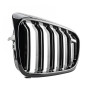 Решетка радиатора (ноздри) BMW 5-Series G30/G31 (2016-2020) в стиле M5 (Gloss Black)